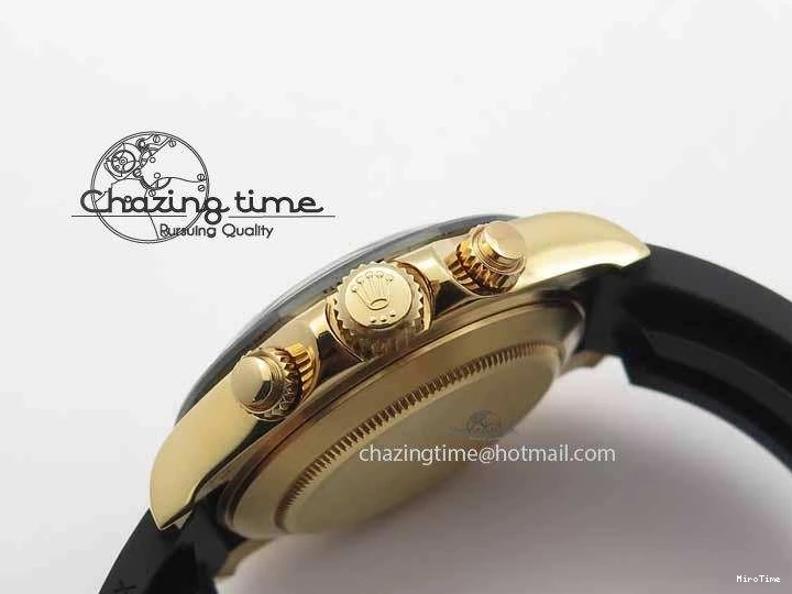 MiroTime 0407 Sustainable Daytona 116515 JF 1:1 Best Edition White Dial On Black Rubber Strap A 3654